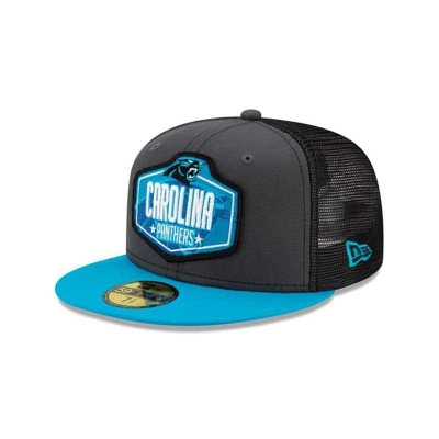 Sapca New Era Carolina Panthers NFL NFL Draft 59FIFTY Fitted - Gri